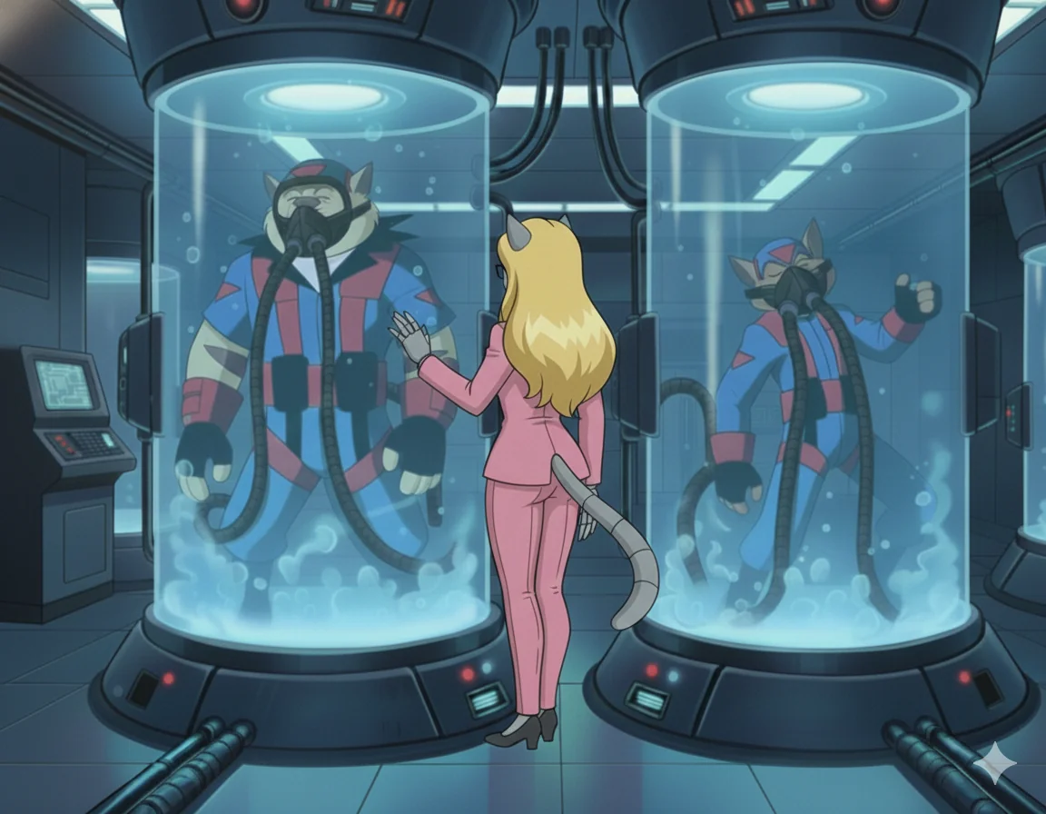 The Swat Kats awaiting their return... picture 1 of 1