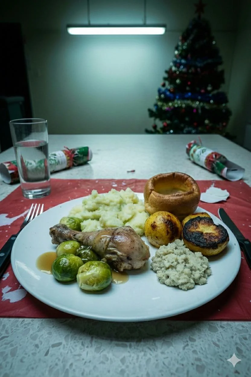An unimpressive Christmas Dinner picture 1 of 1