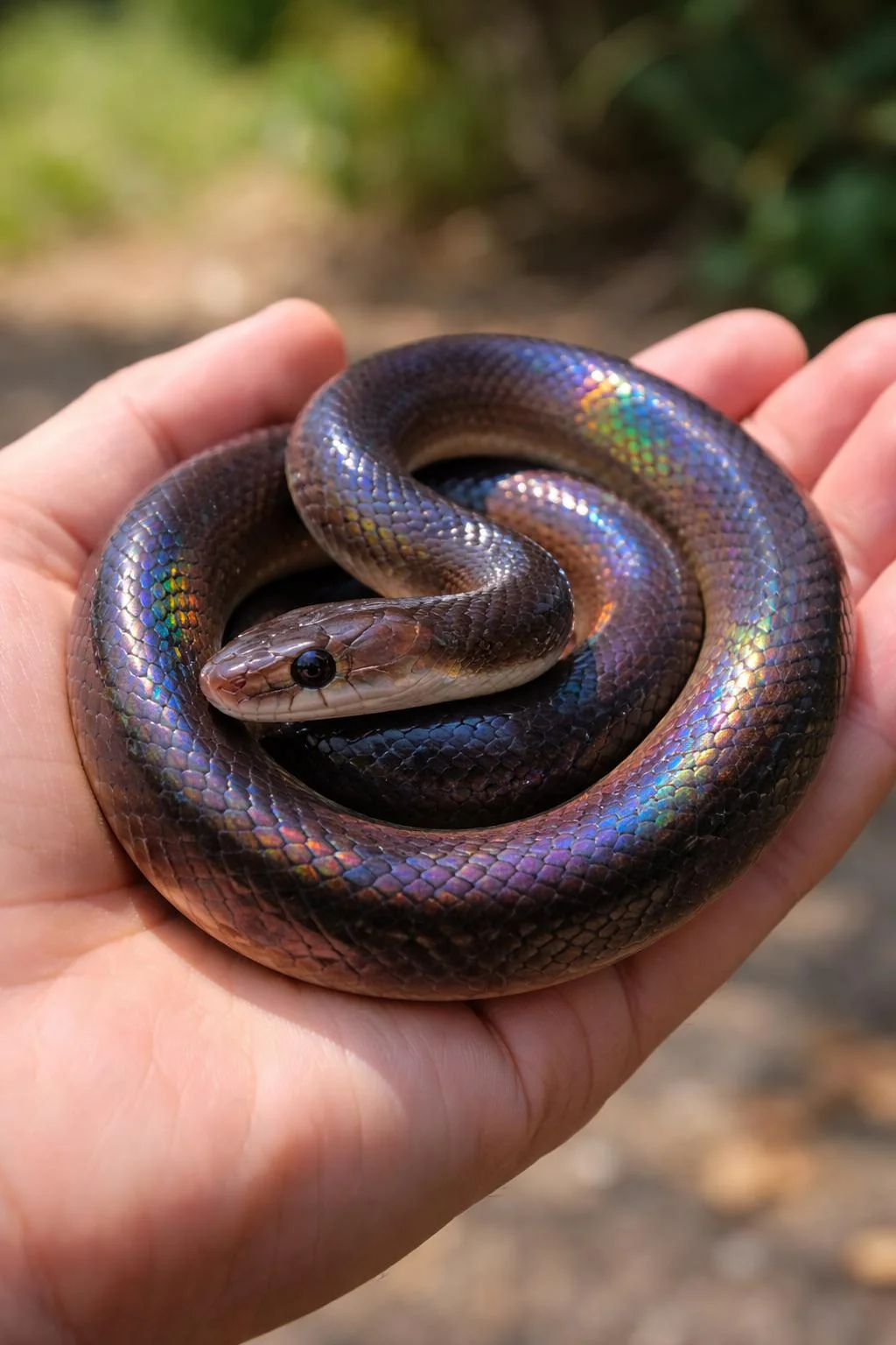 AI Sunbeam Snake in my hand picture 1 of 1