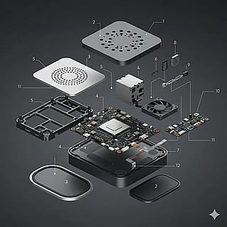 M4 Mac Mini (deconstructed)'