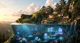 Seascape Silhouette'