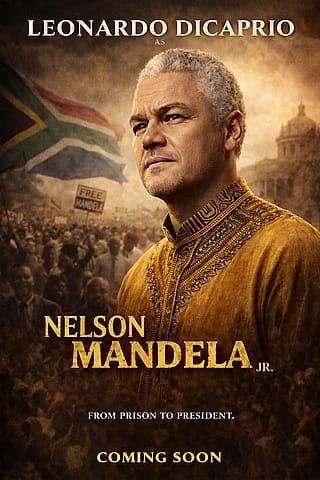 Nelson Mandela biopic starring Leonardo DiCaprio (Chat-GPT)'