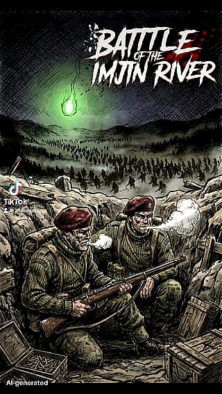 Battle of Imjin River.'