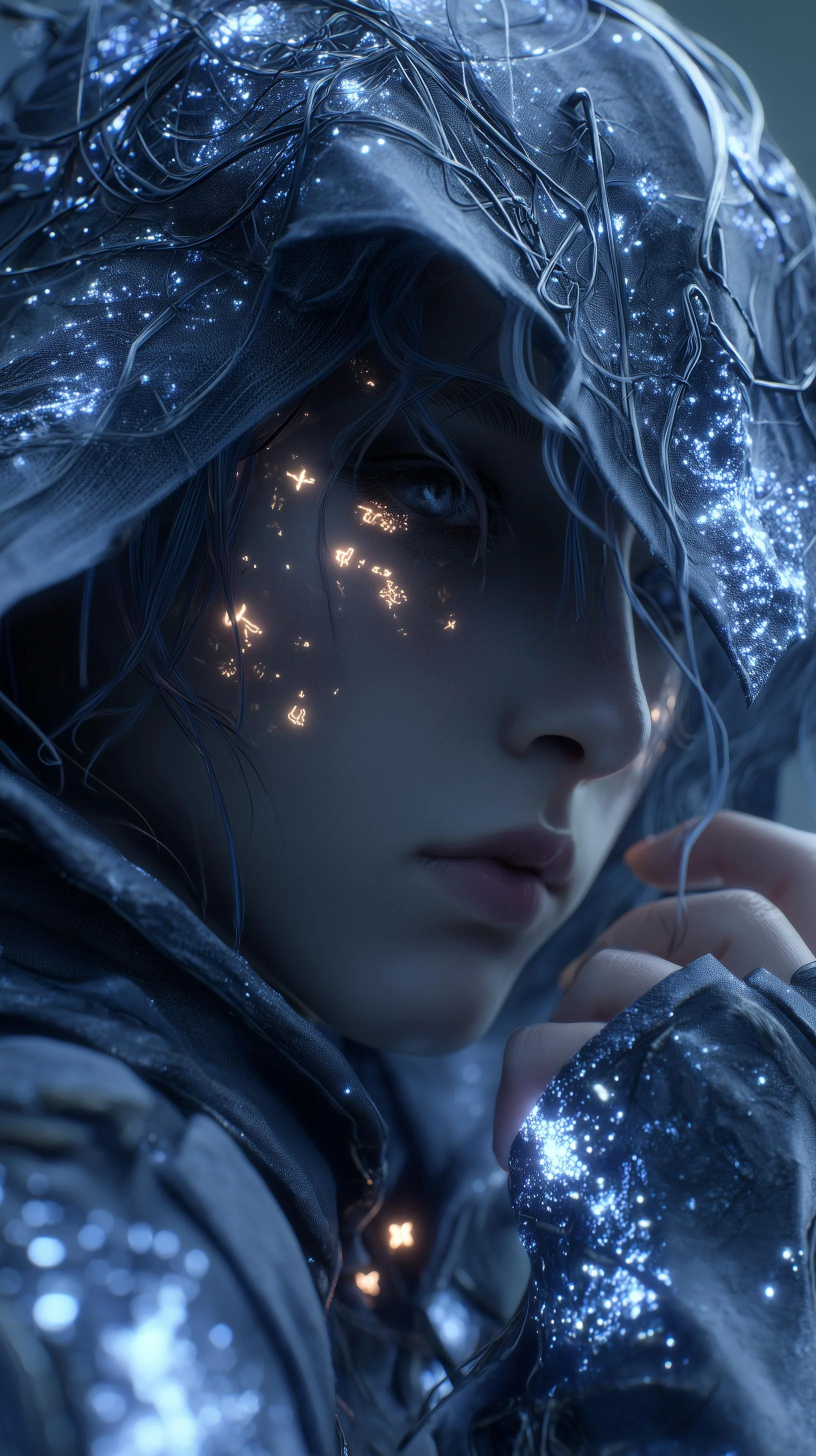 Hooded Girl. picture 1 of 1