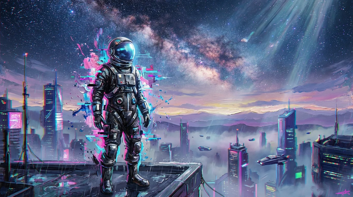 Between Neon Skies and Distant Stars picture 1 of 1