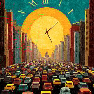 Imagine what life is like constantly timed, where you're expected to do only three things; work, eat, sleep.'