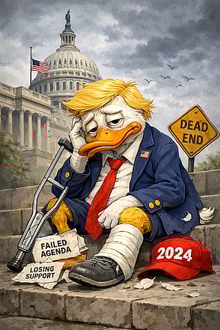 2026 Donald the Lame Duck Caricatures coming soon!'