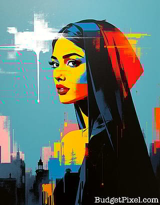 Street Art Portrait'