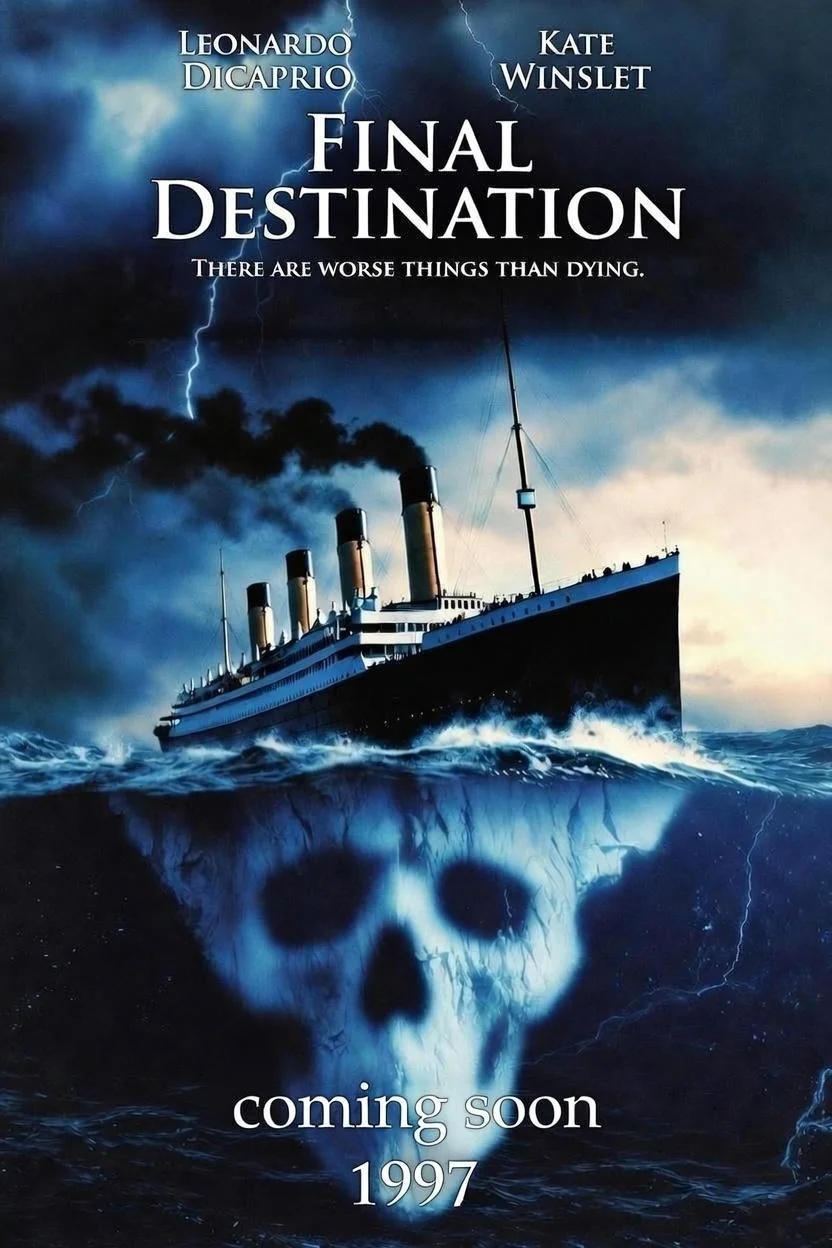 What if the Titanic movie was just the premonition sequence of a Final Destination movie? picture 1 of 1