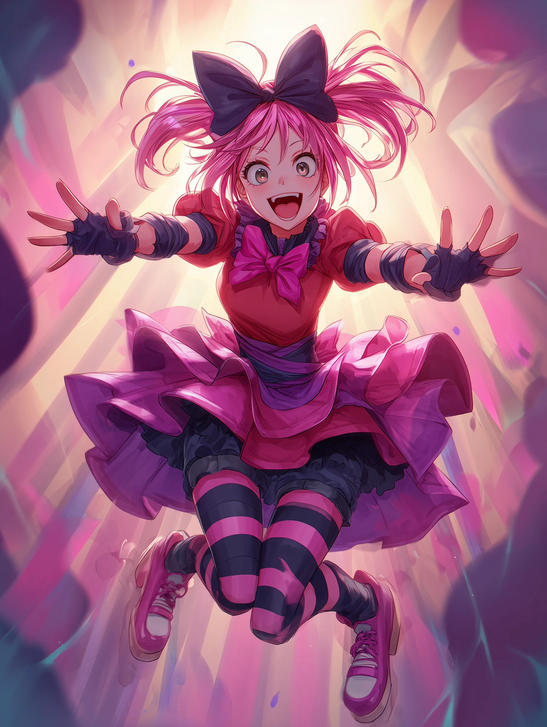 She's not flying - she's remembering how. picture 1 of 1