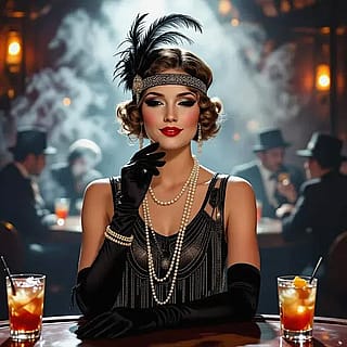1920s Speakeasy theme'