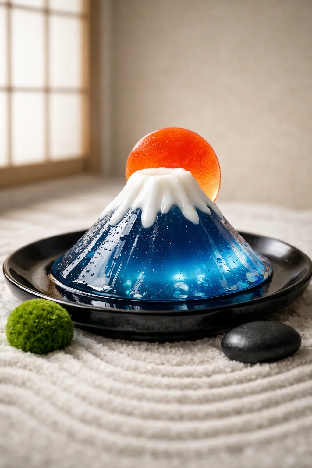 Happy New Year! I created a Mt. Fuji Jelly concept with AI. picture 1 of 1