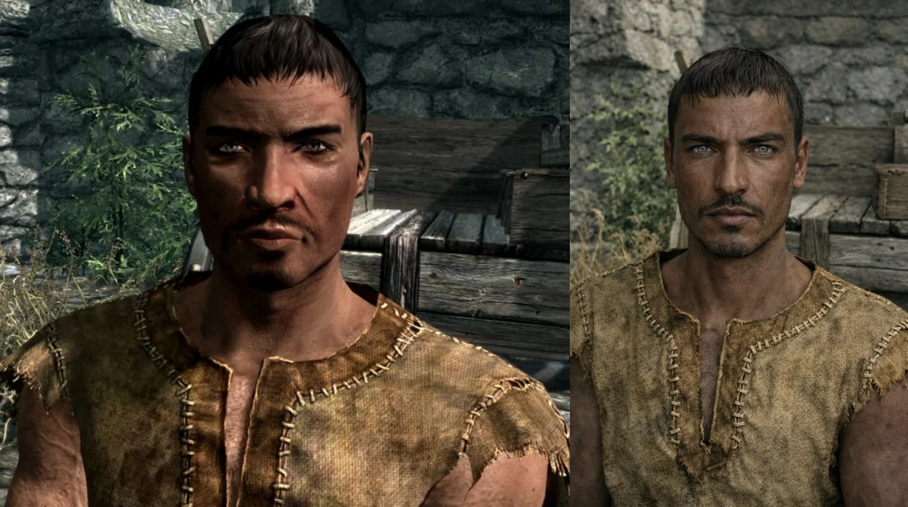 I made my Skyrim character look like a real person. I assumed he looked like a model 💅✨ picture 2 of 2