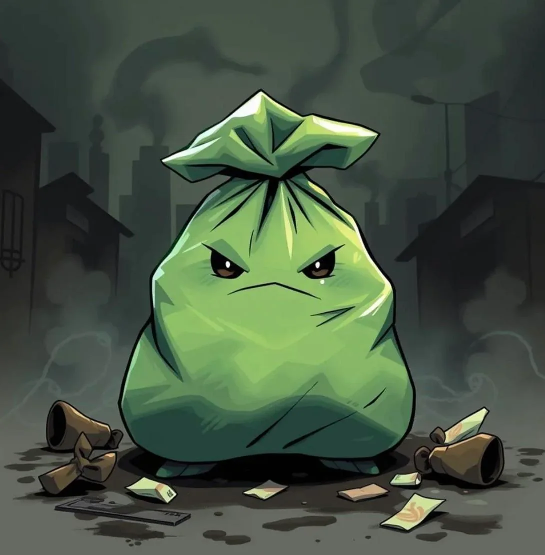 Trash bag monsters picture 1 of 2