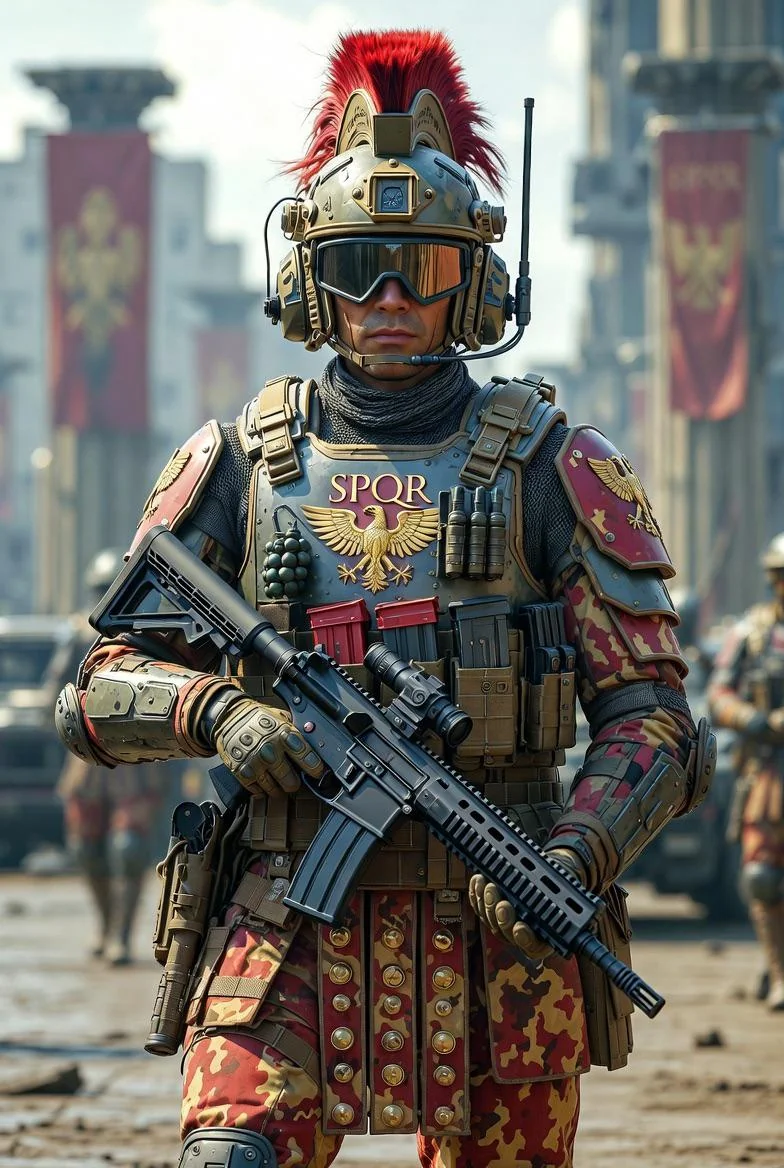 Modern roman soldier: picture 1 of 1