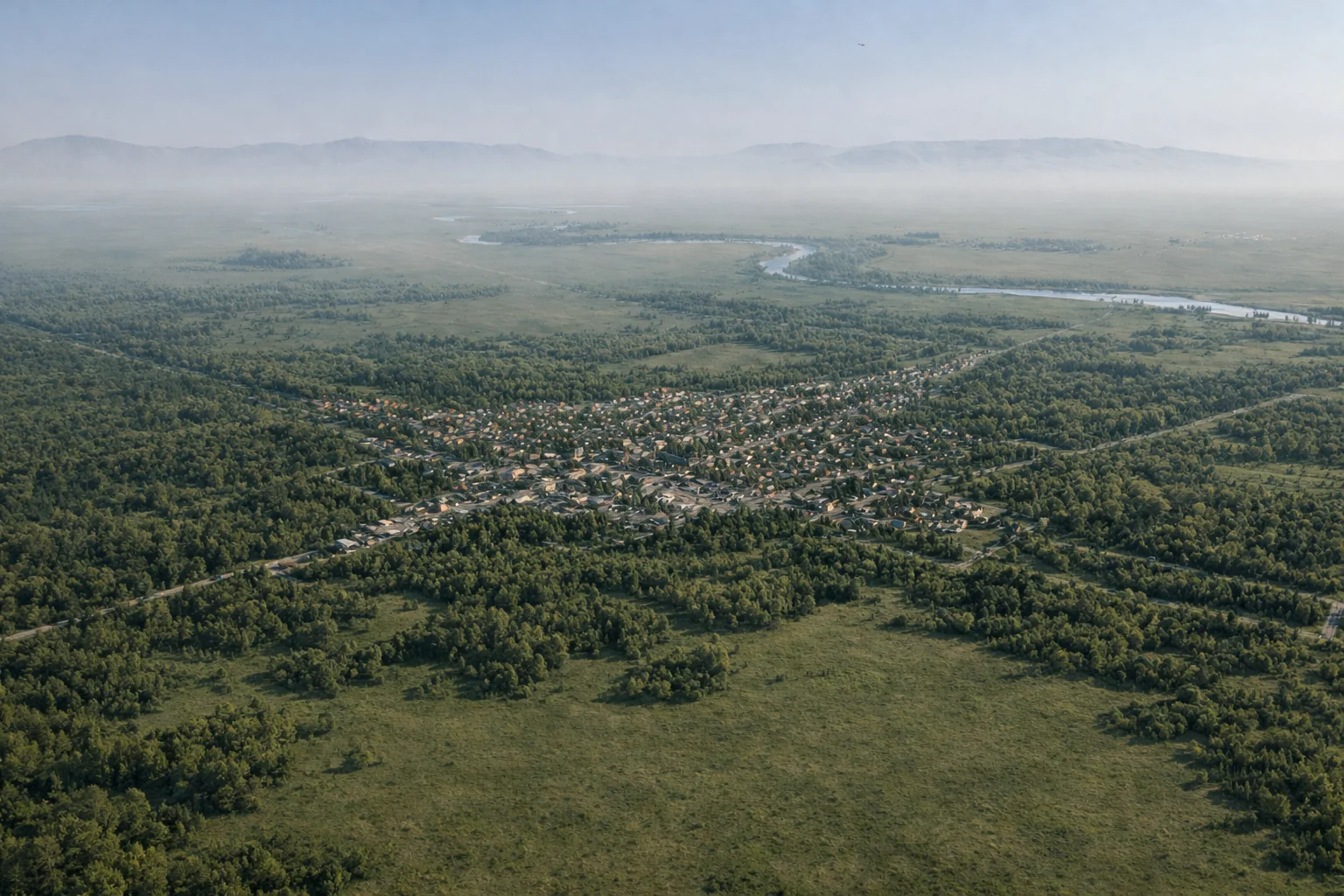 Small Town from the Sky picture 1 of 1