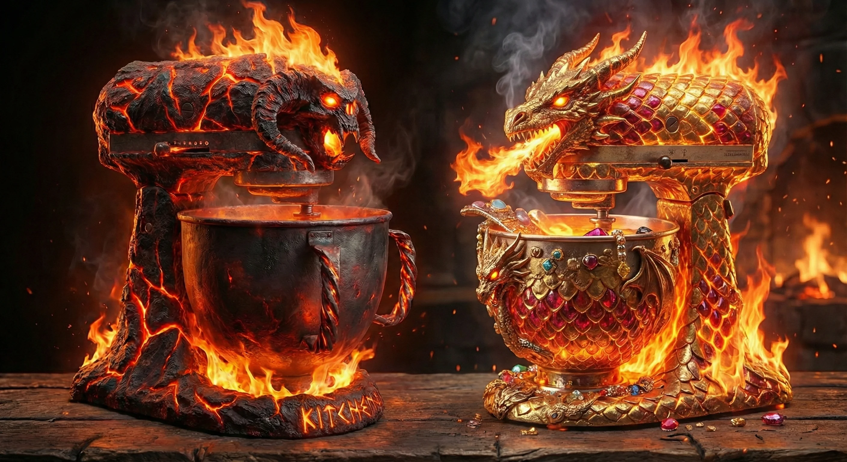 Balrog an Dragon kitchen machine picture 1 of 1