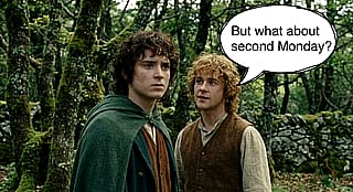 When you have New Years day off but have to come in on Friday, the next day'