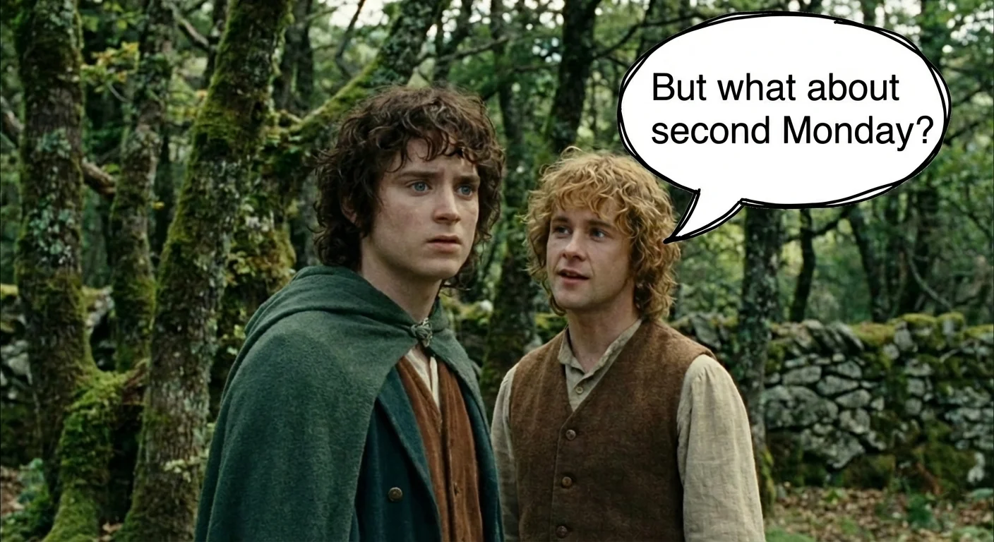 When you have New Years day off but have to come in on Friday, the next day picture 1 of 1