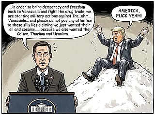 ...in order to bring democracy and freedom back to Venezuela.....'