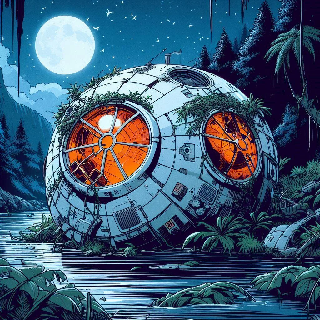 Abandoned Space Pod picture 1 of 1