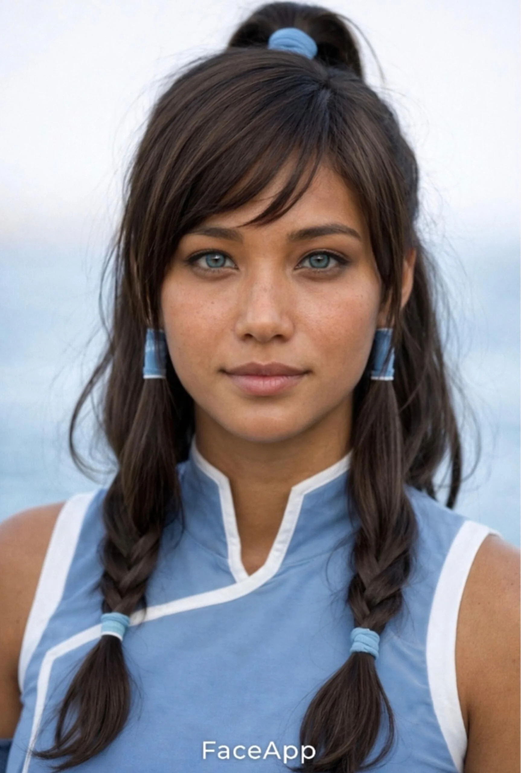 Realistic Portrait Of Avatar Korra (Legend Of Korra). picture 1 of 1