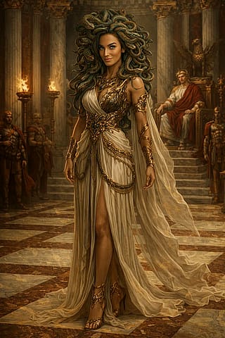 Medusa the Gorgon and the Emperor'