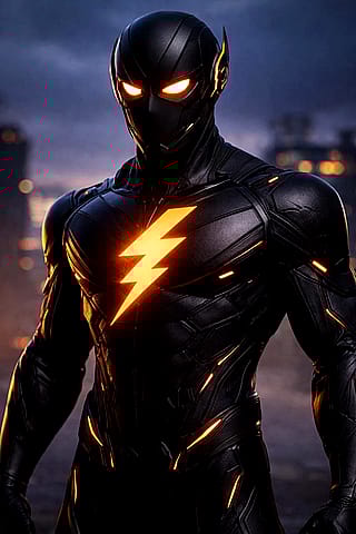 I had chat gpt create a concept art of a speedster suit i had saw in a dream'
