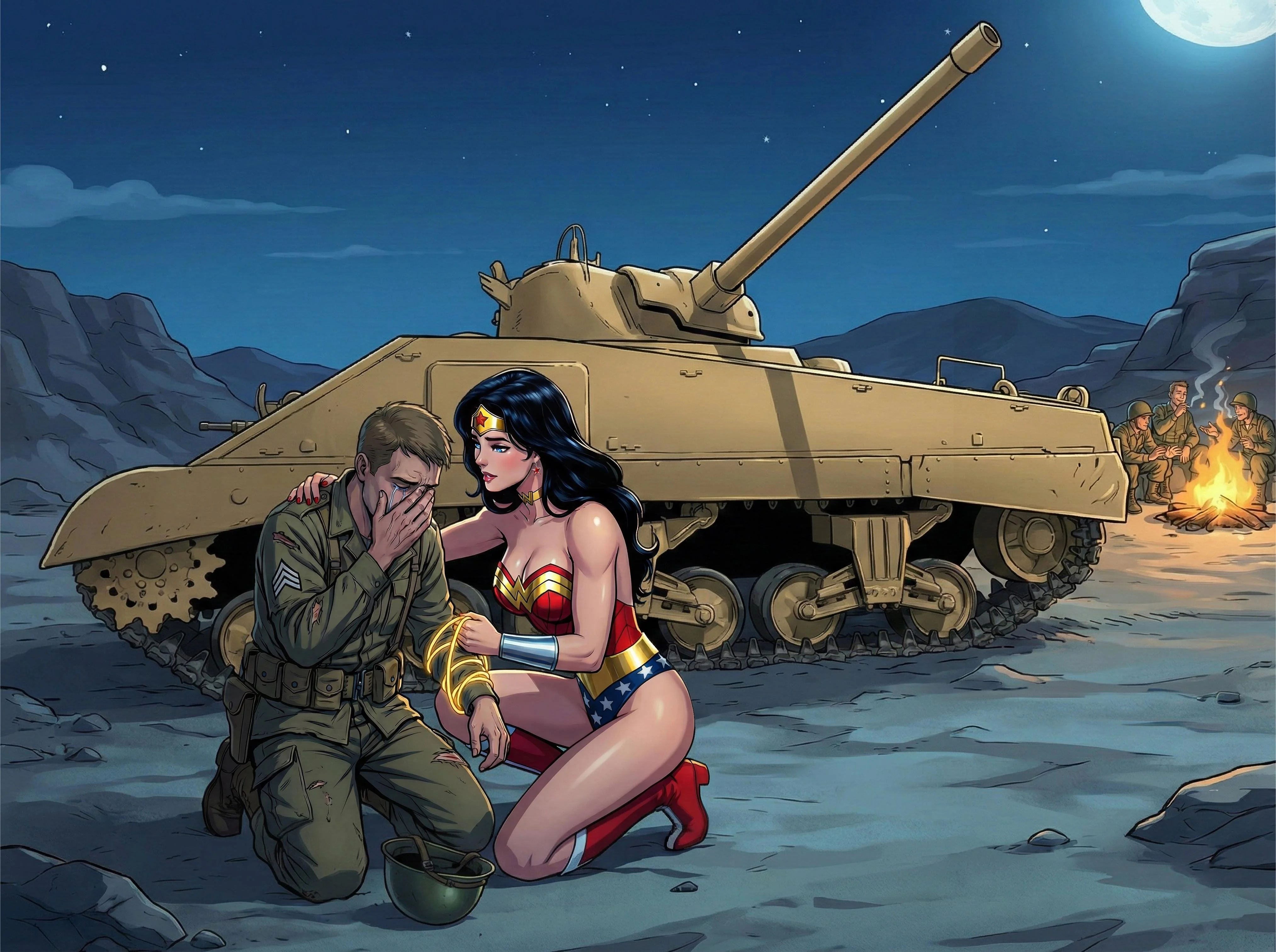 Despair not, brave one; Your iron chariot shall be made whole again picture 1 of 1