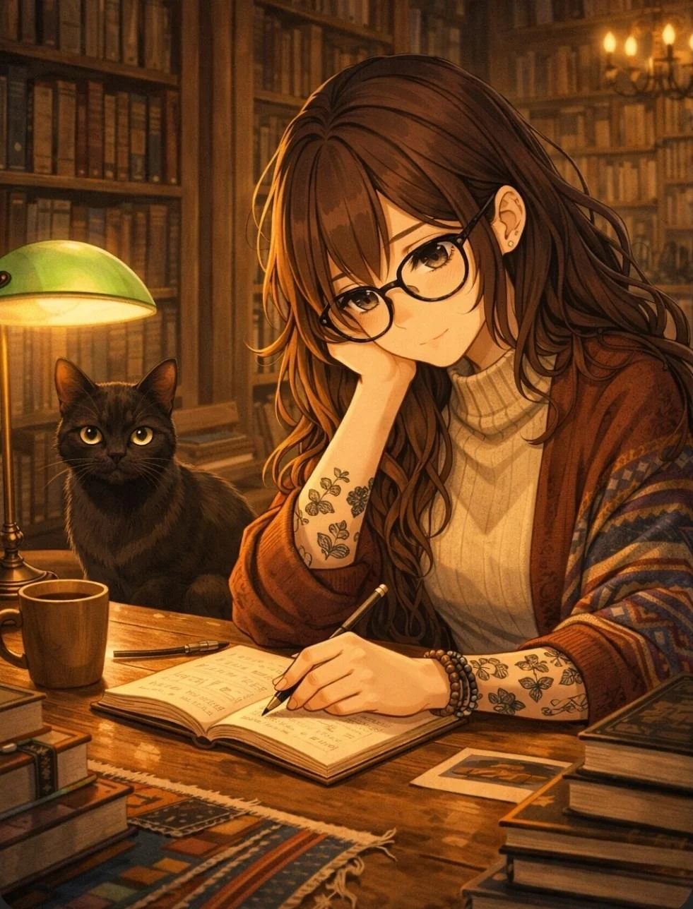 Different lofi girls picture 5 of 19