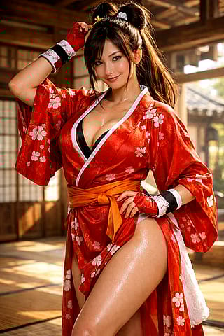 Real-life interpretation of Mai Shiranui,'