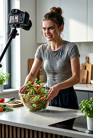 Modern Fitness Content Creator'