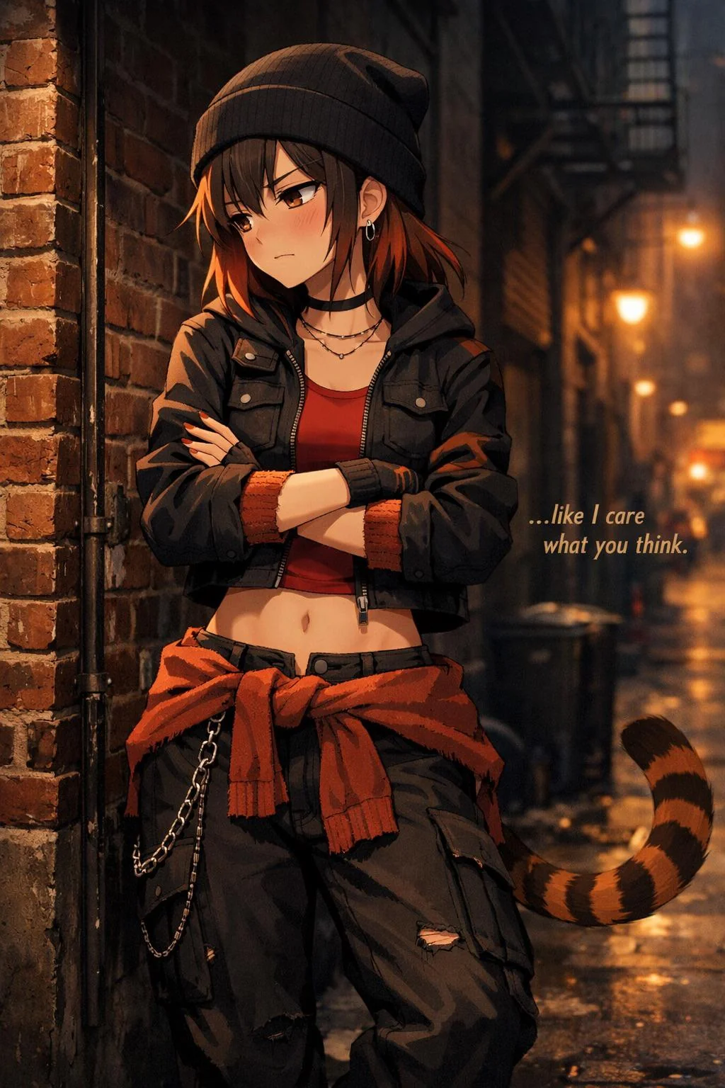 Tsundere tiger girl picture 1 of 1