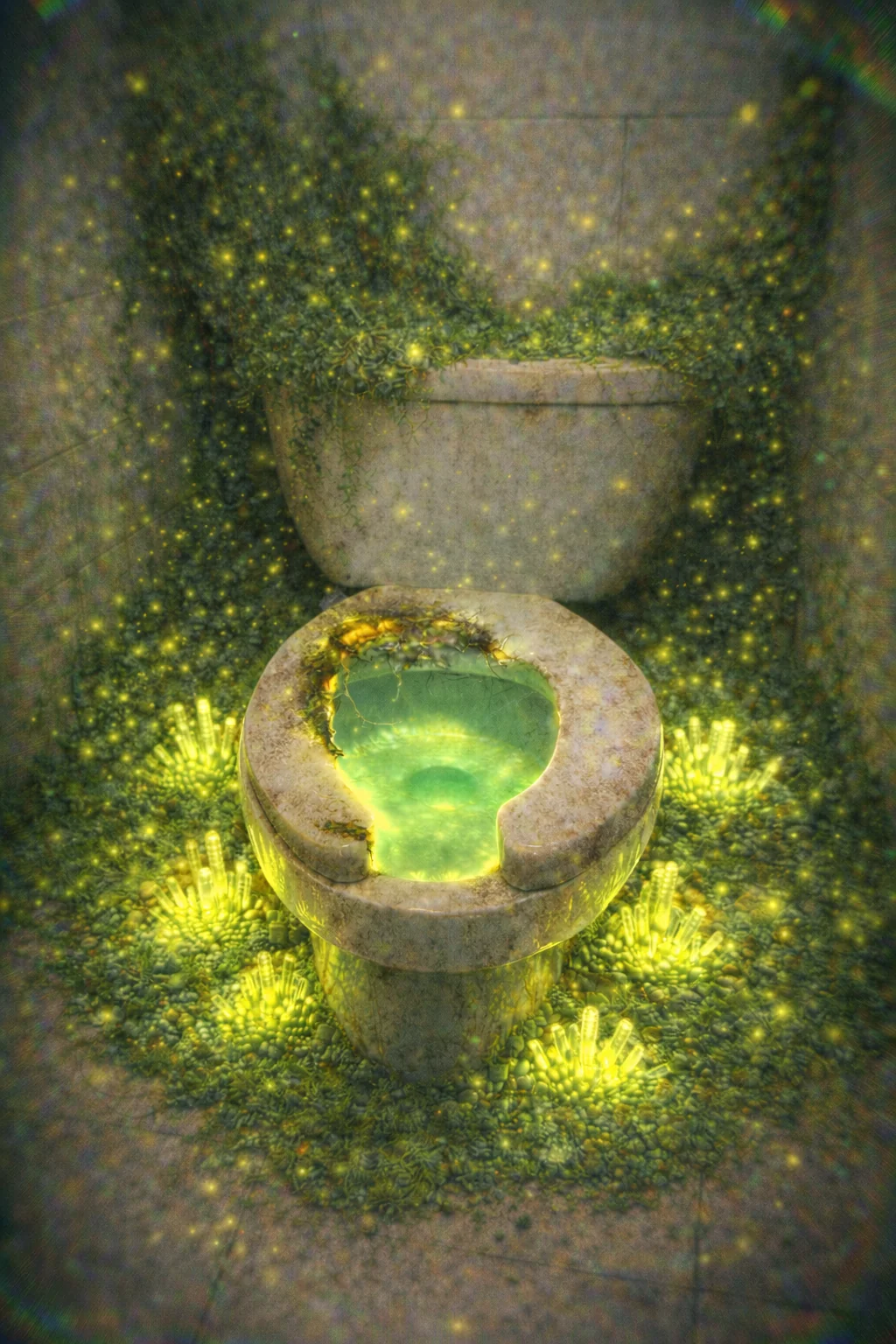 Edited Image with Chat GPT, I call it, Verdant Radiation. picture 1 of 1