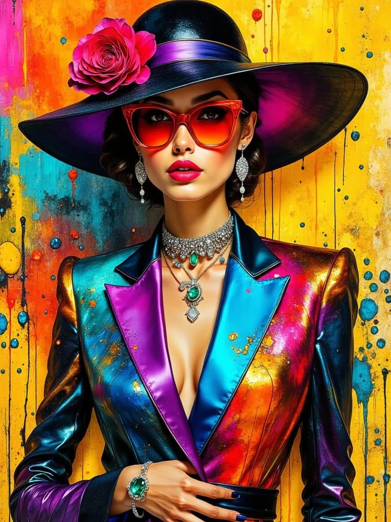 Pop art portrait picture 1 of 1