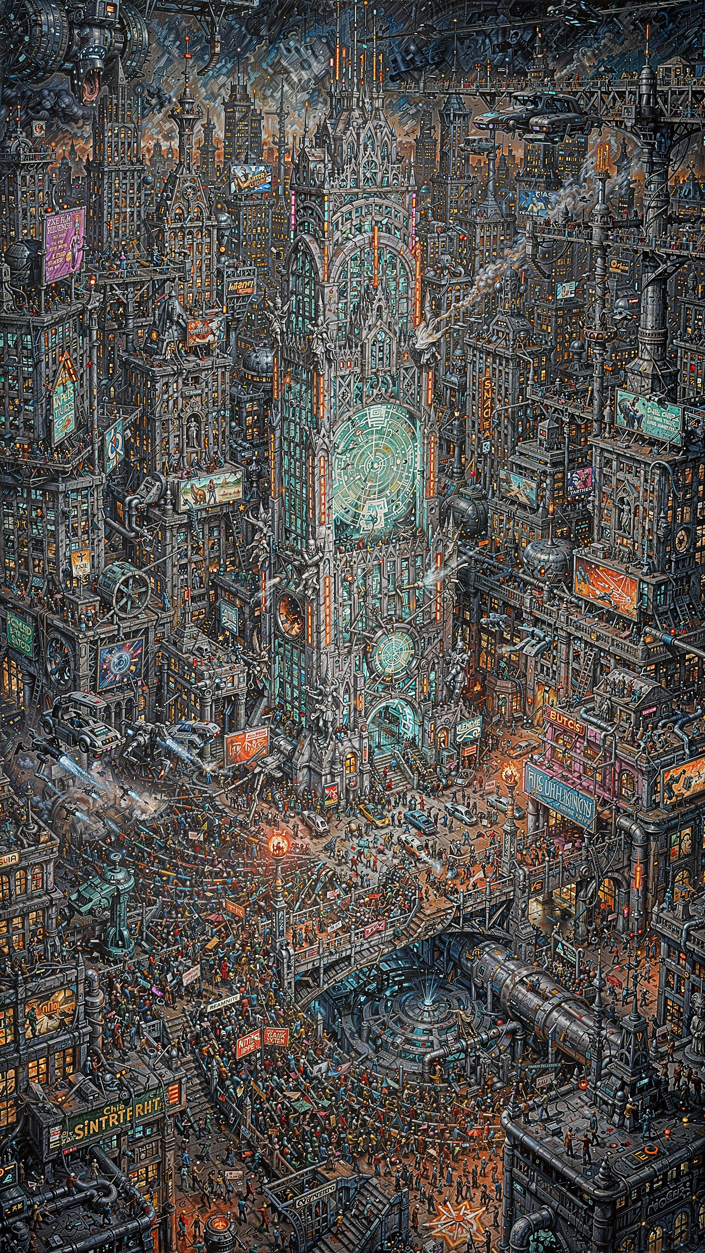 Wimmelbildering with AI picture 2 of 2