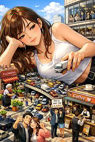 POV: You’re Late Because She Exists'