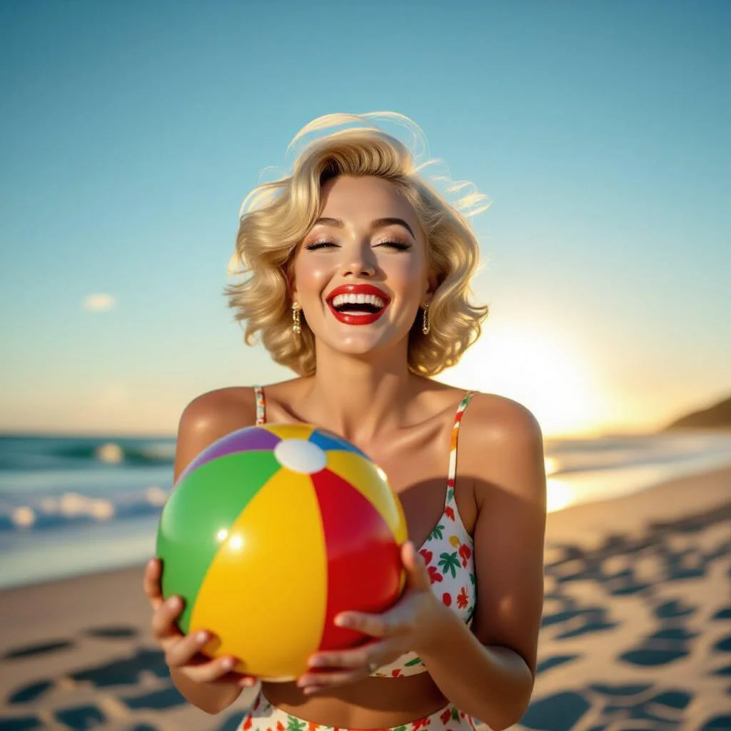 Playing with a ball picture 1 of 1