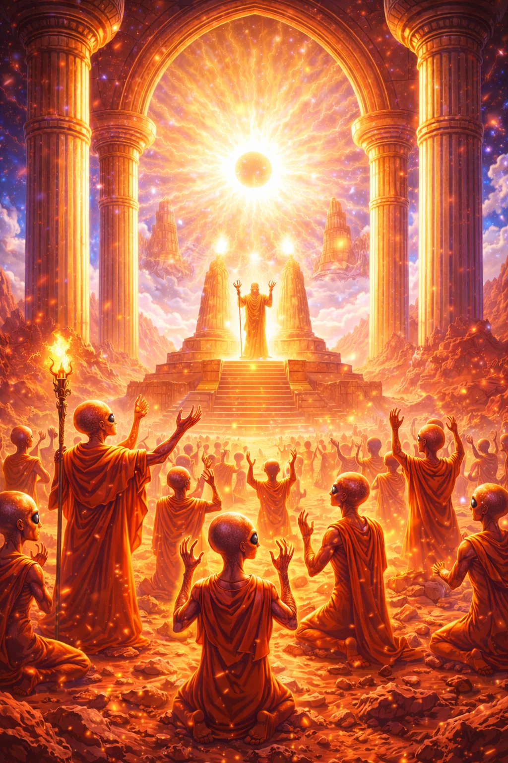 In the beginning God Created the Heavens and the Mars. picture 1 of 4