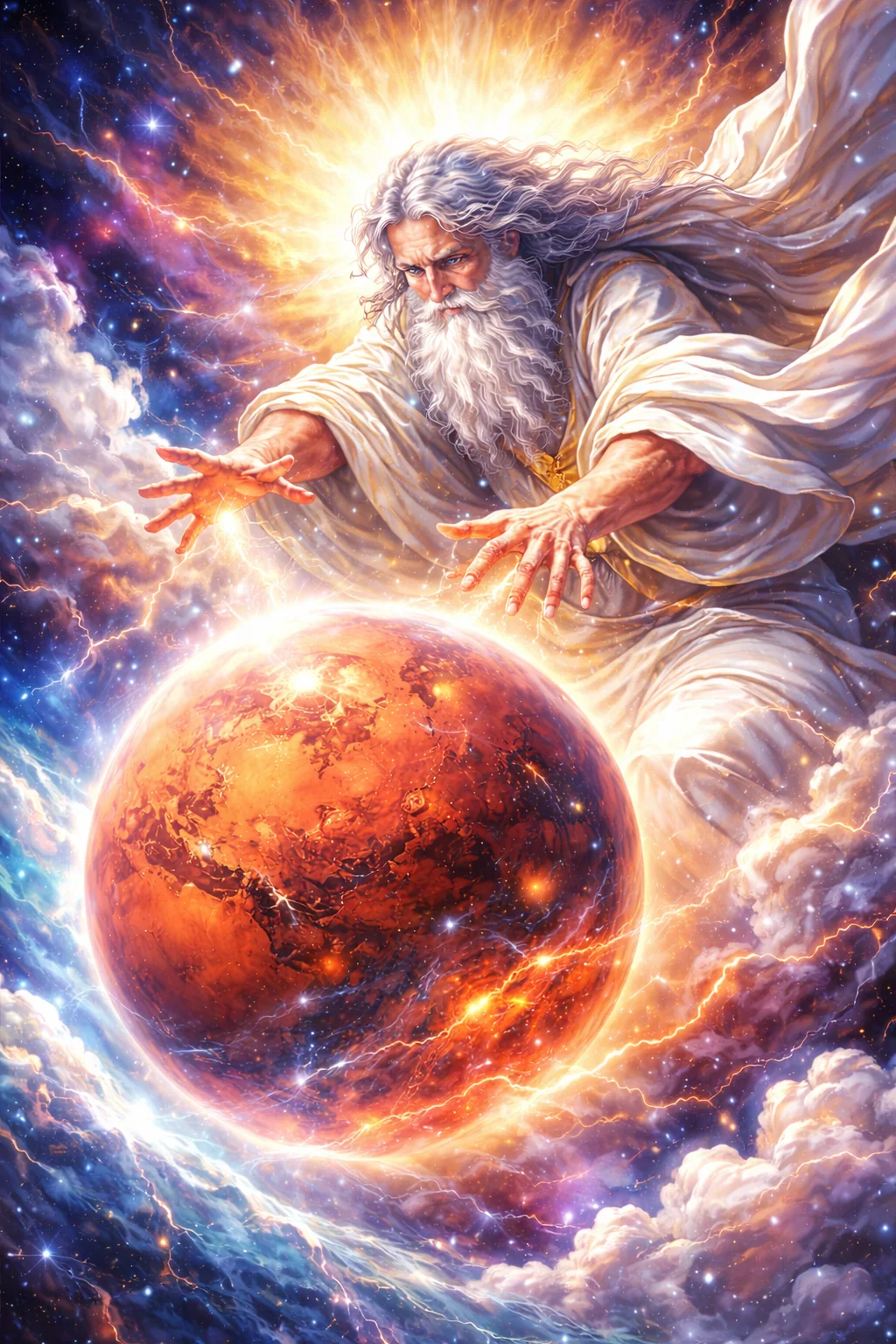 In the beginning God Created the Heavens and the Mars. picture 3 of 4