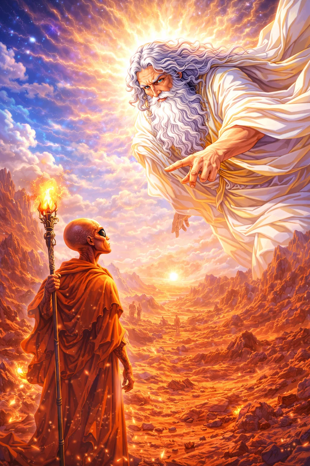 In the beginning God Created the Heavens and the Mars. picture 4 of 4