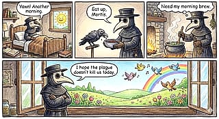Plague Doctor Comic'