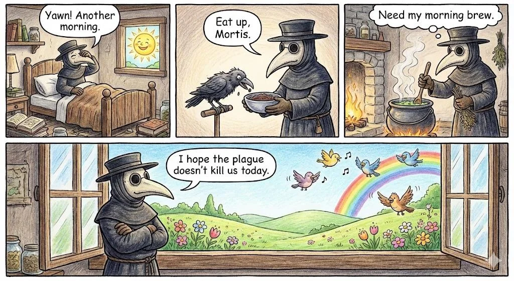 Plague Doctor Comic picture 1 of 5