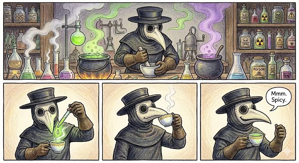 Plague Doctor Comic picture 2 of 5