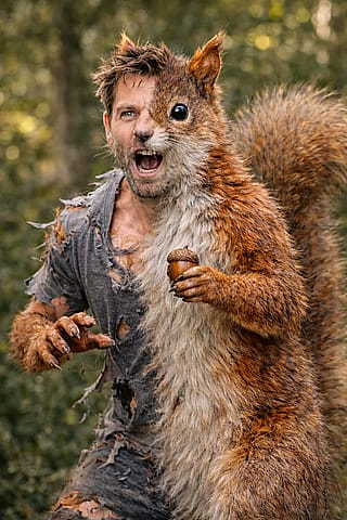 Stay away from my nuts!'