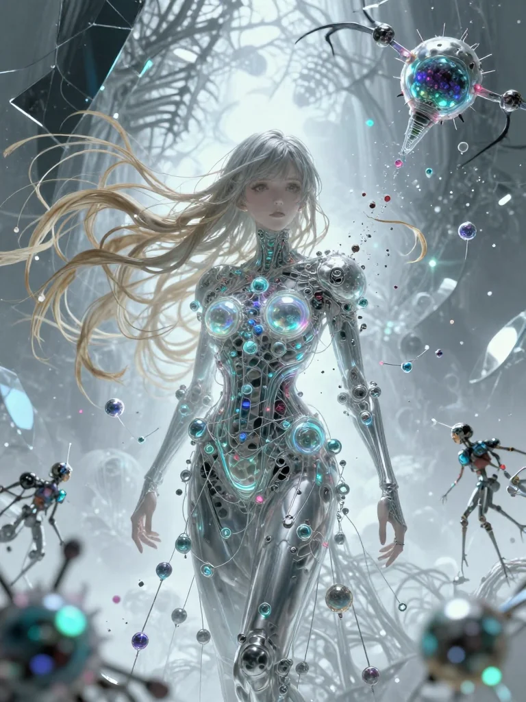 Shimmering Glass Among Misty Trees picture 1 of 1