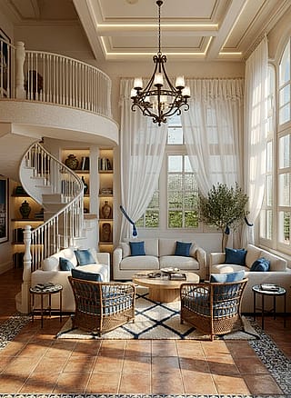 Redesigning the house with AI, original image's at the end. what are your thoughts?'