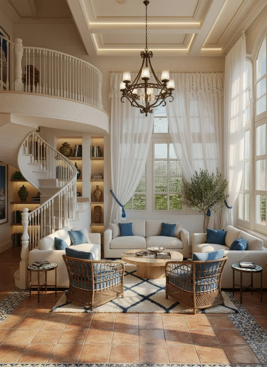 Redesigning the house with AI, original image's at the end. what are your thoughts? picture 1 of 5