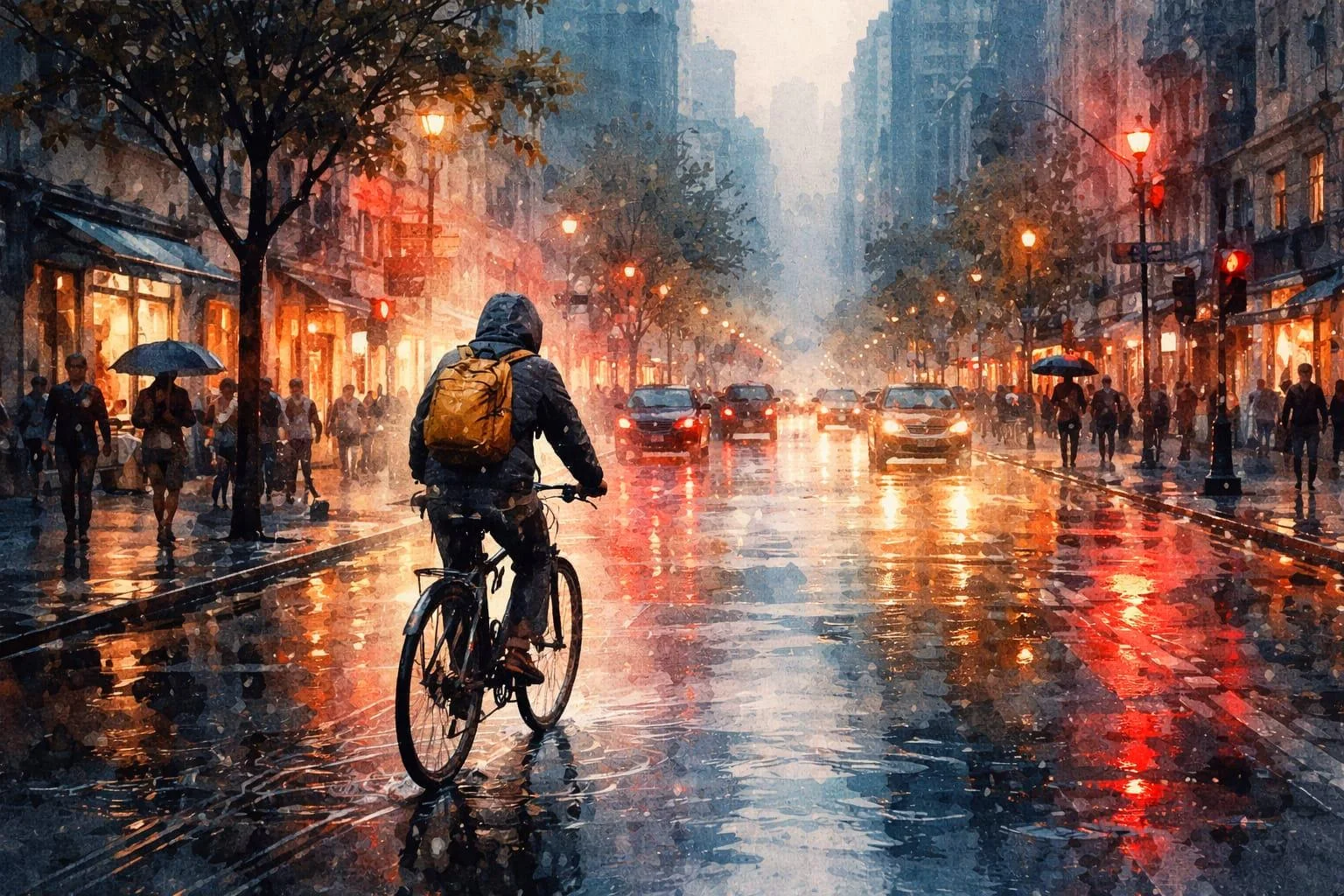 Evening rain picture 1 of 1