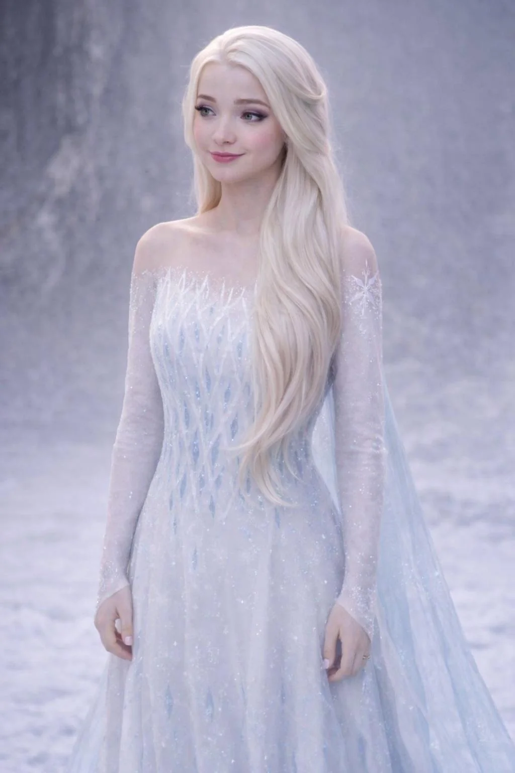 Fancast: Dove Cameron and Sadie Sink as live-action Elsa and Anna picture 2 of 2